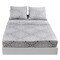 American Home Collection Geometric Bedding Sheets & Pillowcases Set Brushed Microfiber Wrinkle Free Sheet Set